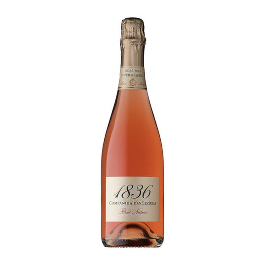 Companhia das Lezírias 1836 Rosé Bruto Nature Espumante 2019