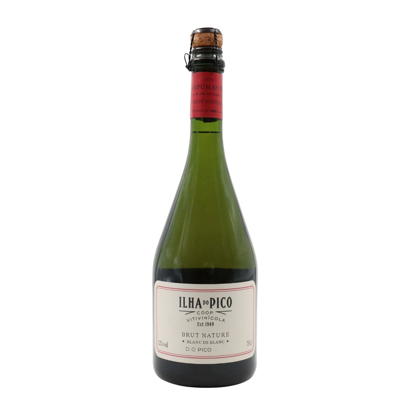 Cooperativa Ilha do Pico Bruto Nature Sparkling Wine 2018