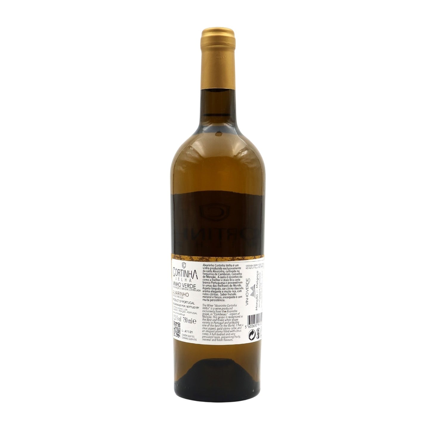 Cortinha Velha Alvarinho Reserva Branco 2022