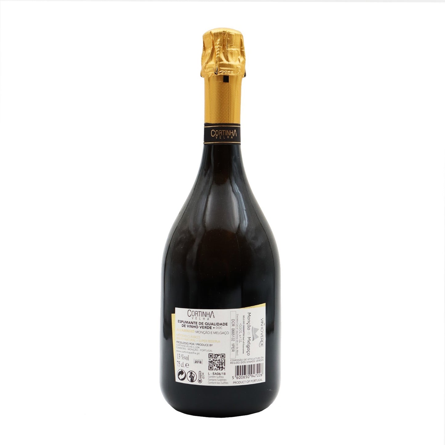 Cortinha Velha Alvarinho Super Reserve Sparkling Wine 2018