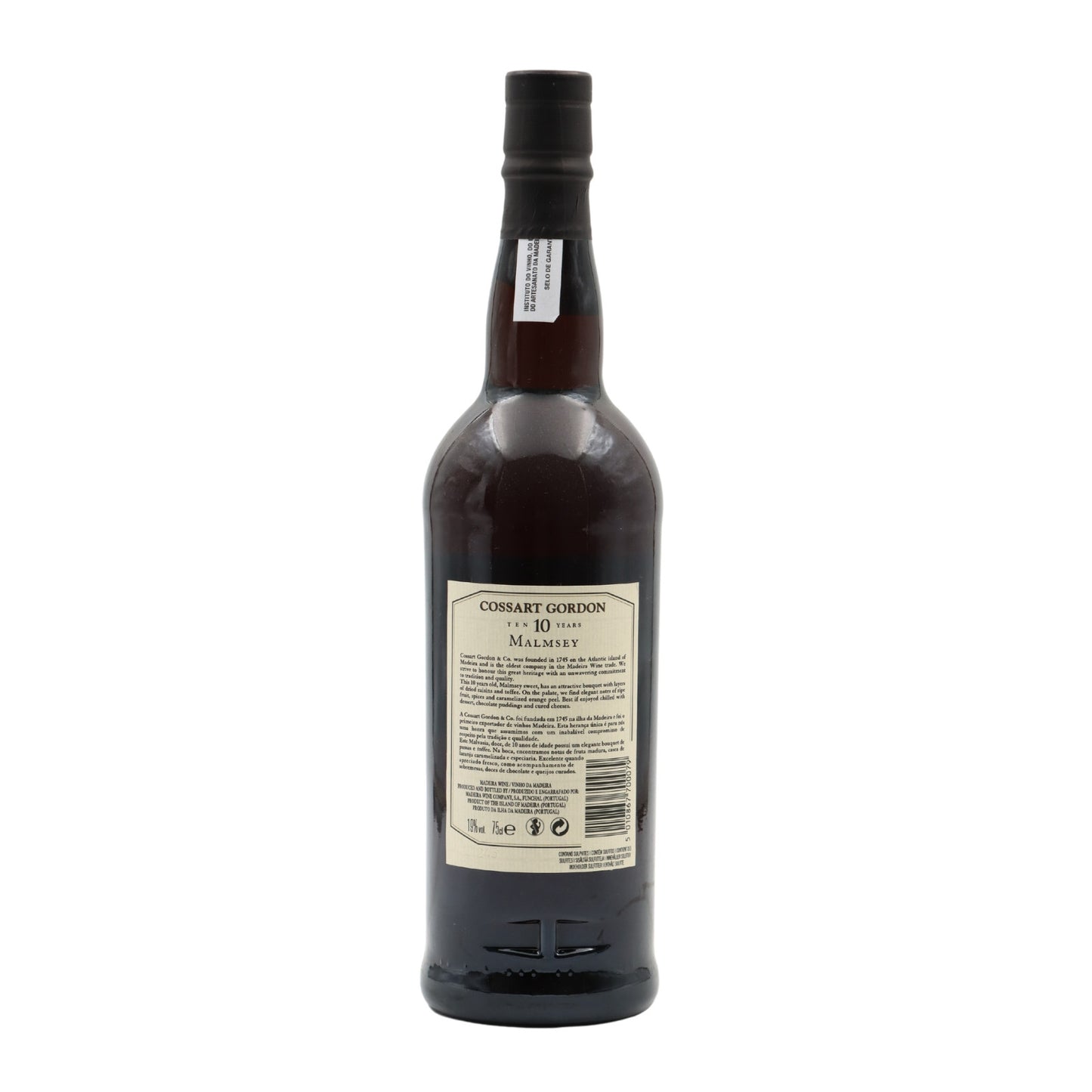 Cossart Gordon 10 Year Old Malmsey Sweet