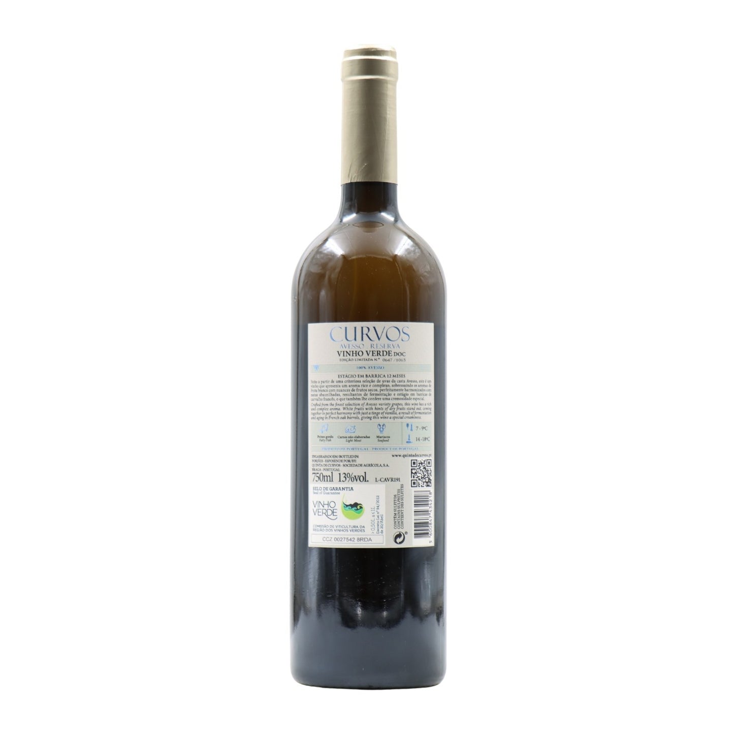 Curvos Avesso Reserva White 2017