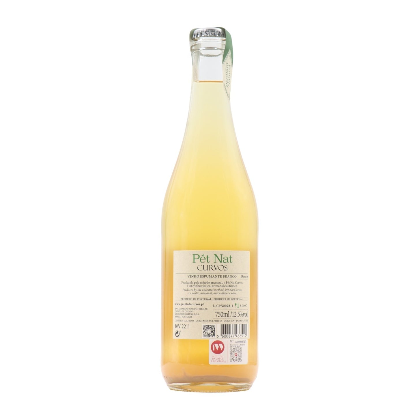 Curvos White Pet Nat Sparkling Wine 2022