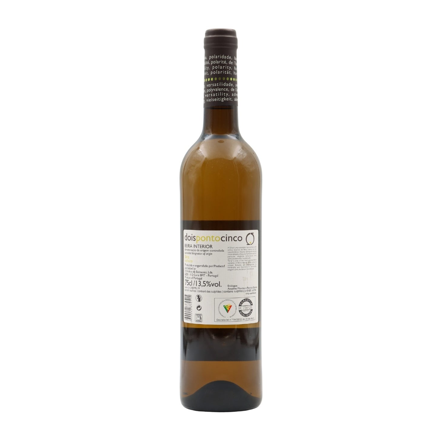 DoisPontocinco Siria Branco 2019