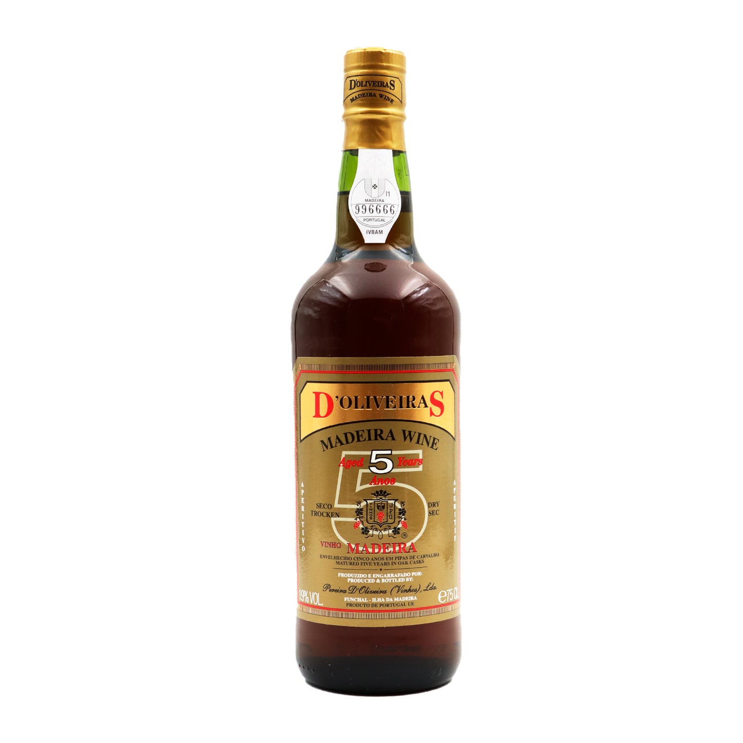 D´Oliveiras Seco 5 Anos Madeira