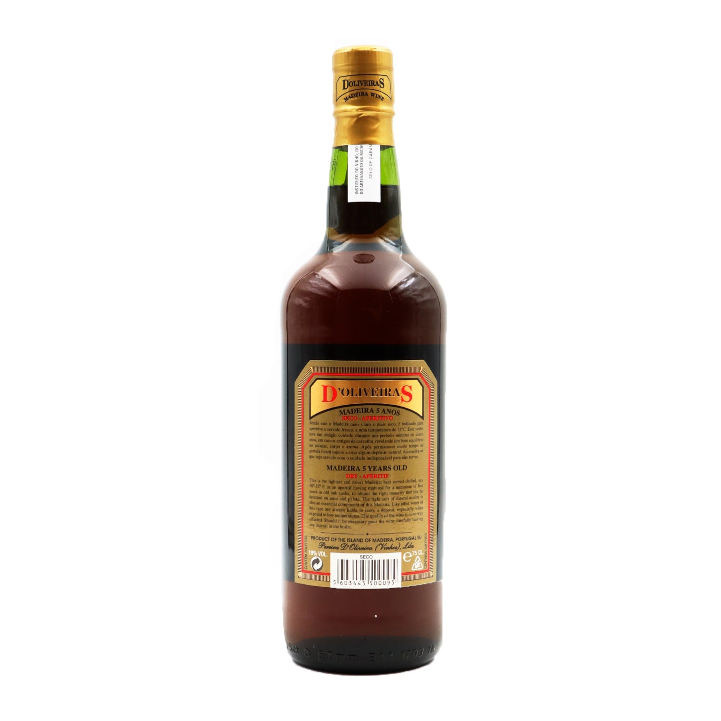 D´Oliveiras Seco 5 Anos Madeira