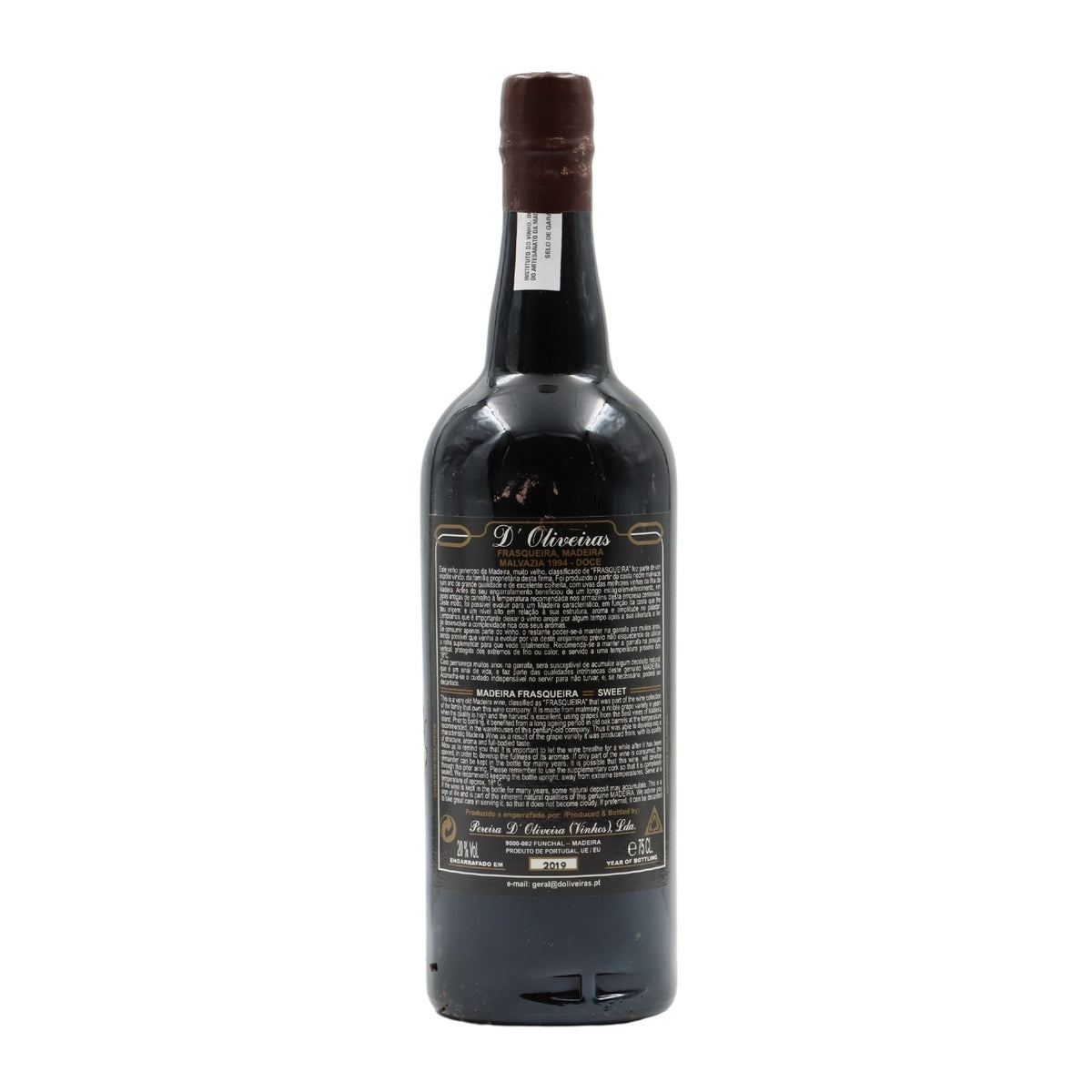 D´Oliveiras Malmsey Doce Madeira 1994