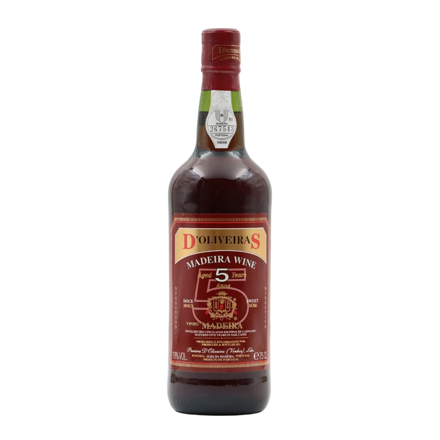 D´Oliveiras Sweet 5 Years Madeira