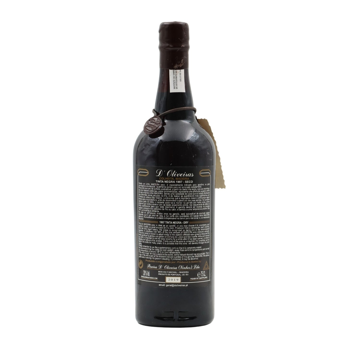 D´Oliveiras Tinta Negra Seco Madeira 1997