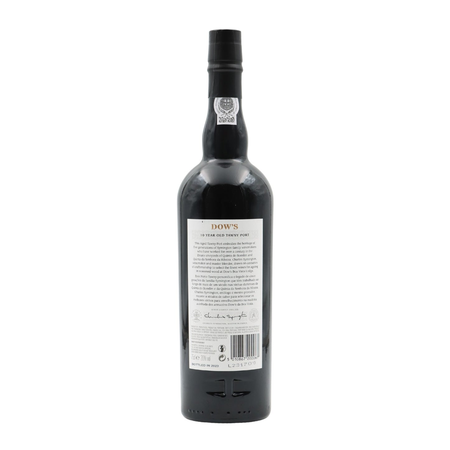 Dows 10 Anos Tawny Porto