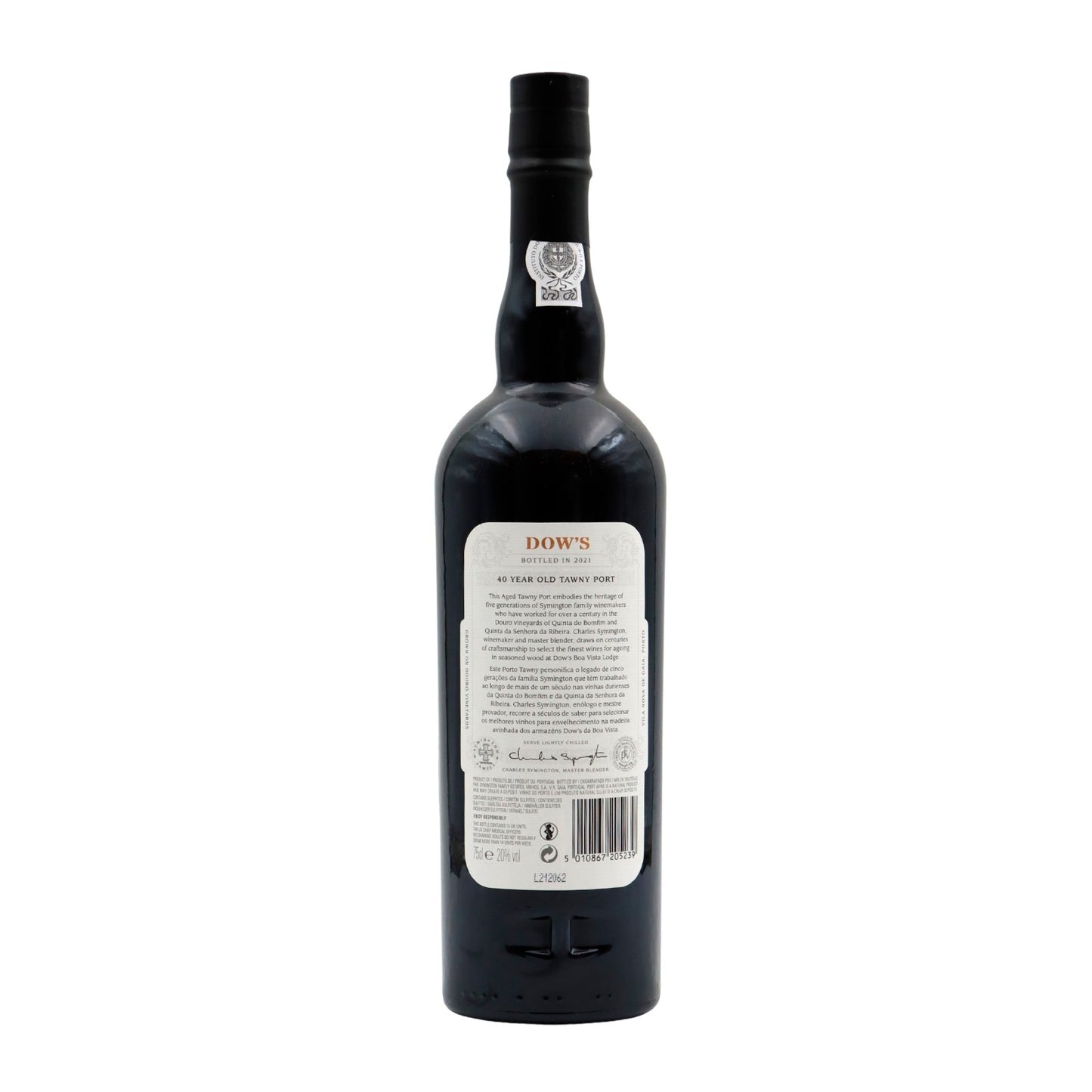 Dows 40 Anos Tawny Porto