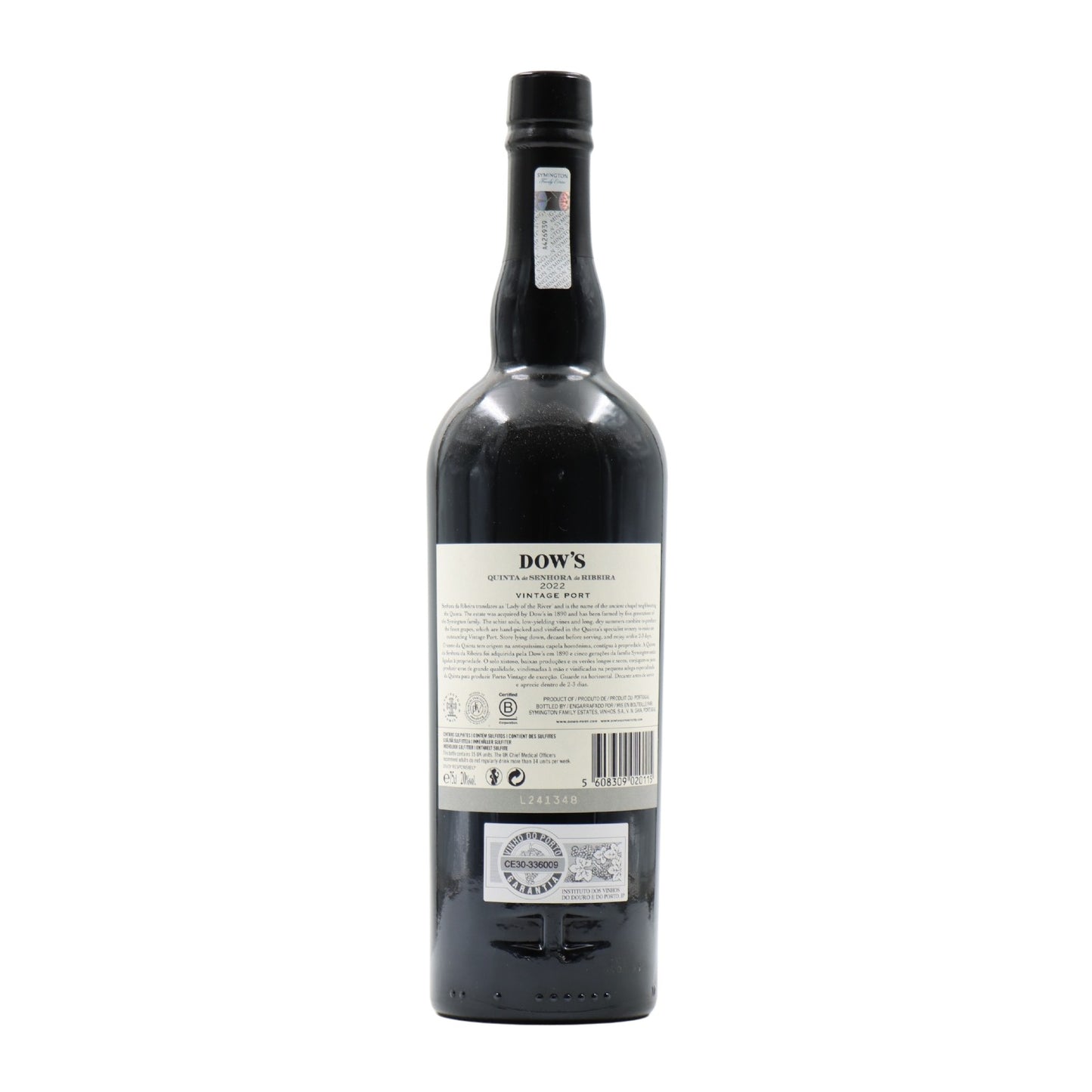 Dows Quinta Senhora da Ribeira Vintage Porto 2019