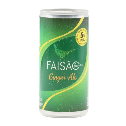 Pheasant Fusion Ginger Ale in a can