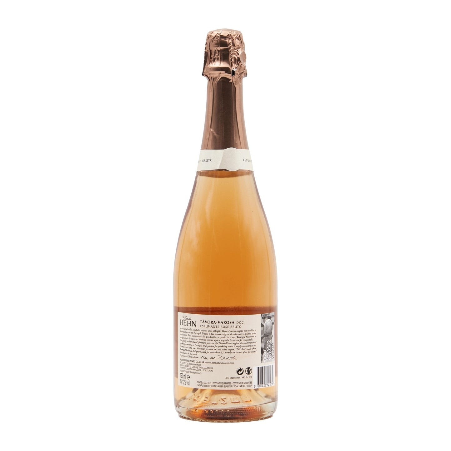 Familia Hehn Bruto Rosé Sparkling Wine 2020