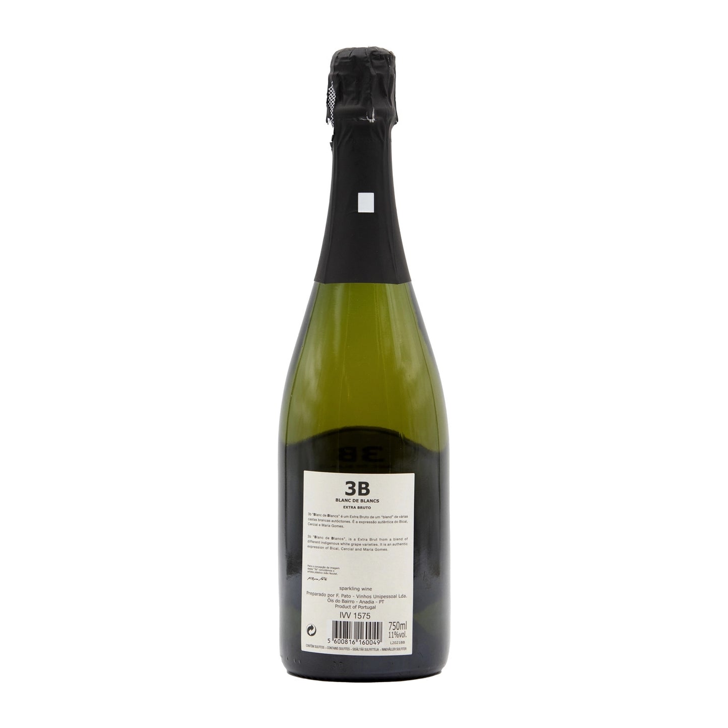 Filipa Pato 3B Blanc De Blancs Extra Bruto Espumante