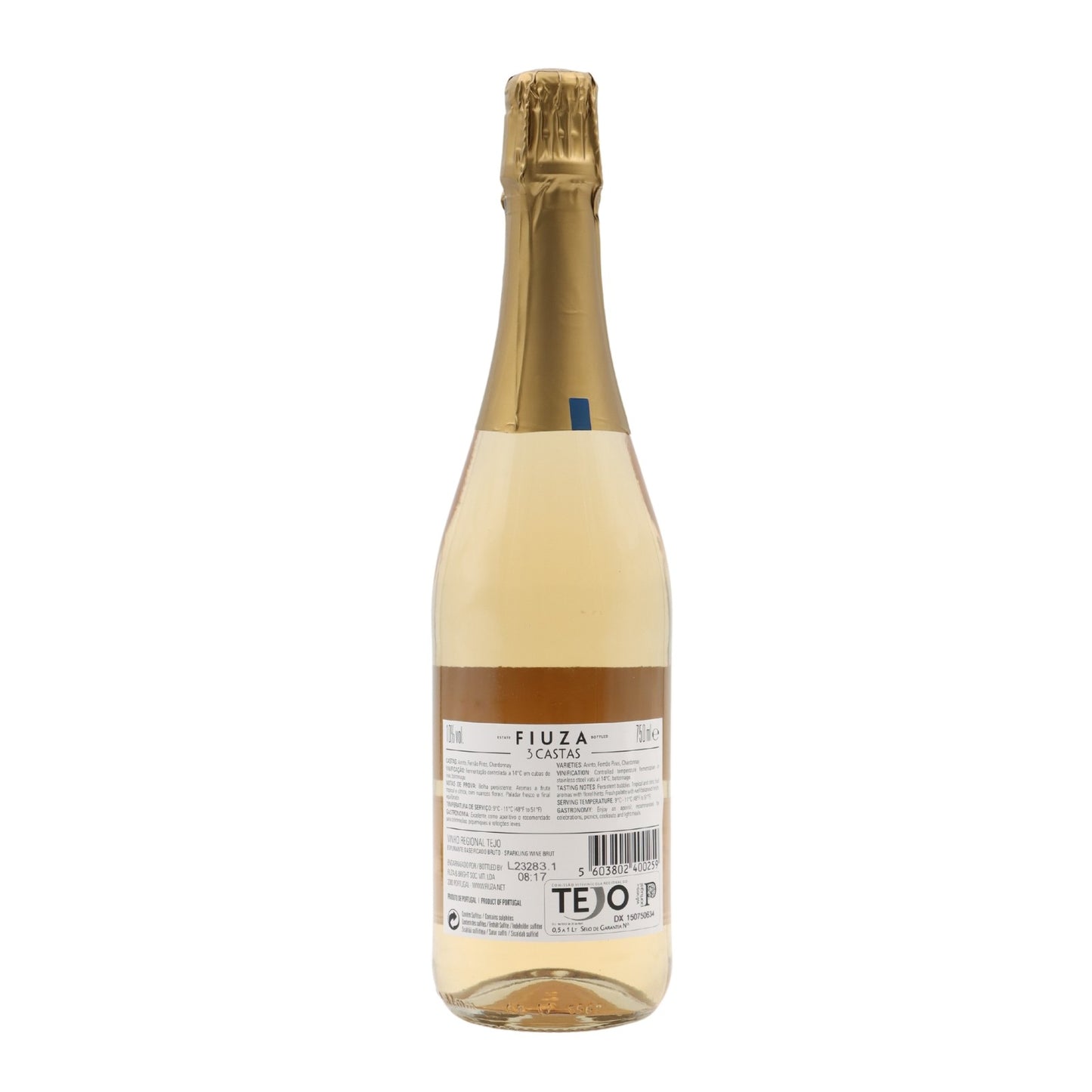 Fiuza 3 Castas Nature White Sparkling Wine