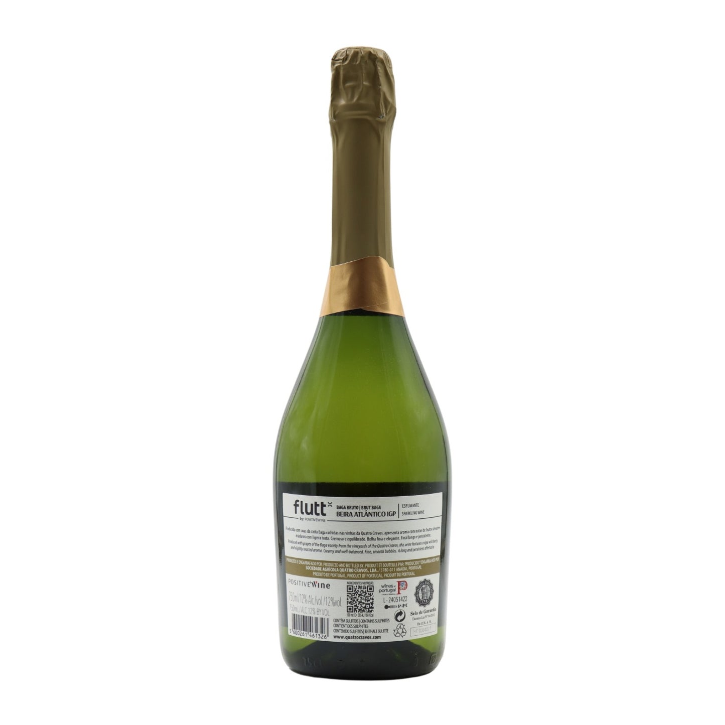 Flutt Baga Blanc de Noirs Bruto Espumante