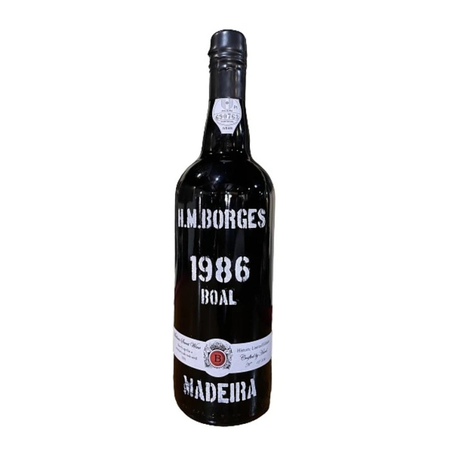 H M Borges Boal Colheita Madeira 1986