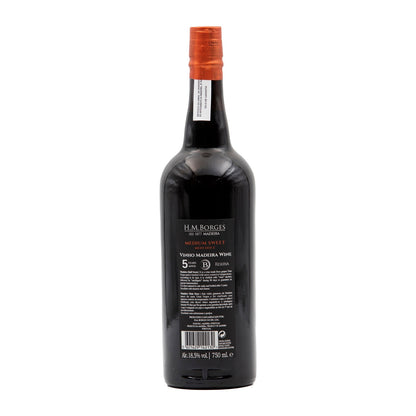 H M Borges Reserva 5 Anos Meio Doce Madeira