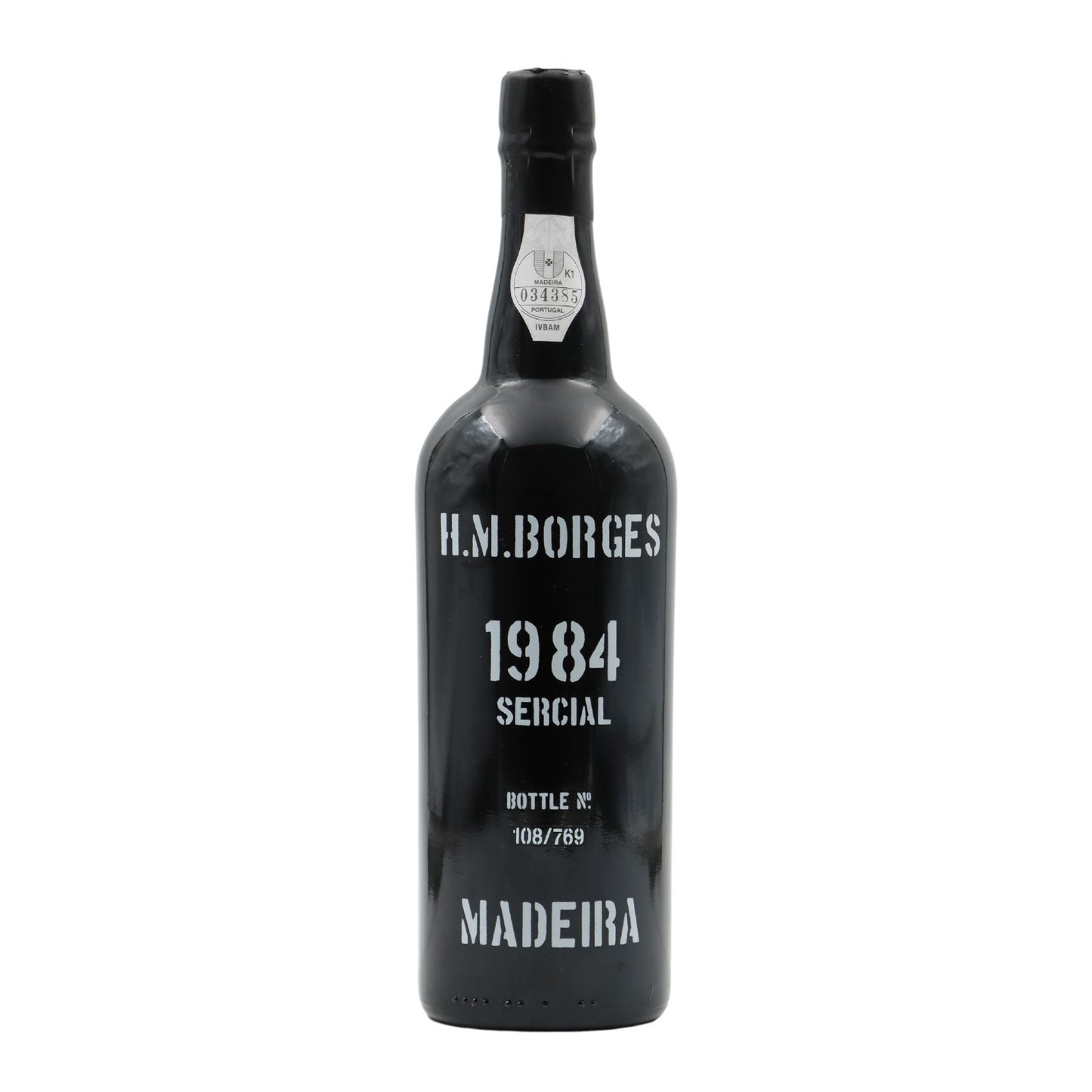 HM Borges Sercial Madeira Harvest 1984