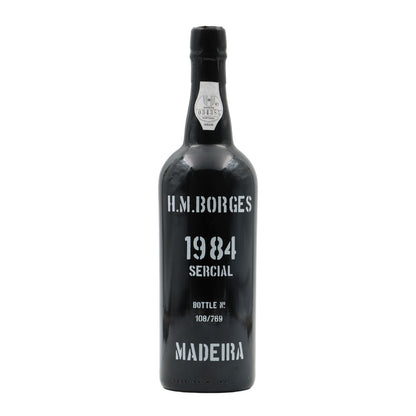 HM Borges Sercial Madeira Harvest 1984