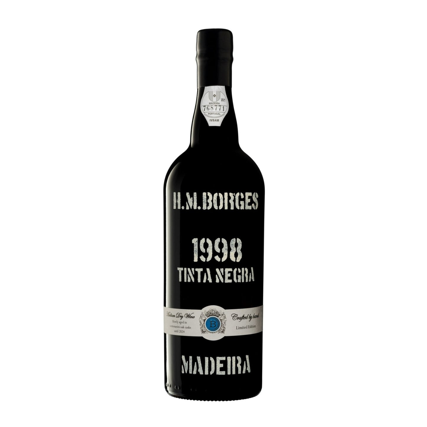 H M Borges Tinta Negra Colheita Madeira 1998