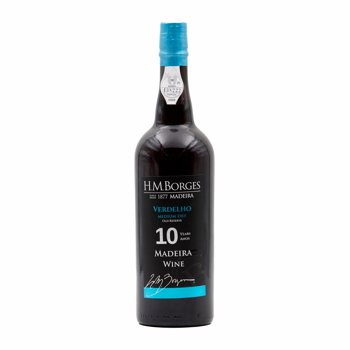 H M Borges Verdelho 10 Anos Madeira