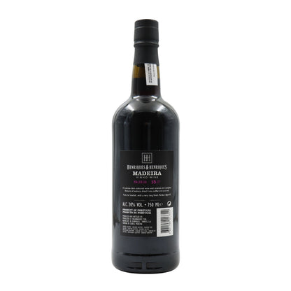 Henriques Henriques Malmsey 15 anos Madeira