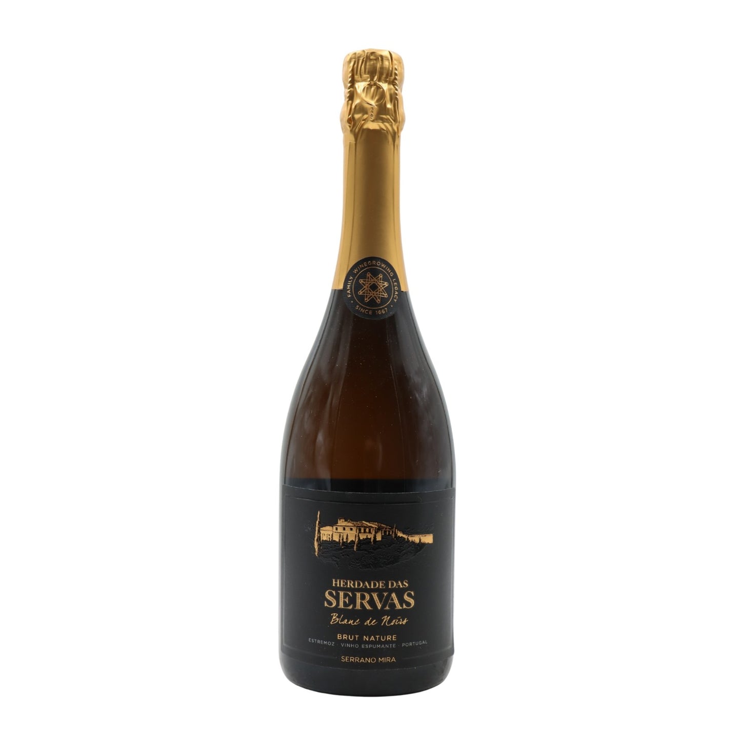 Herdade das Servas Blanc de Noirs Brut Sparkling Wine 2018