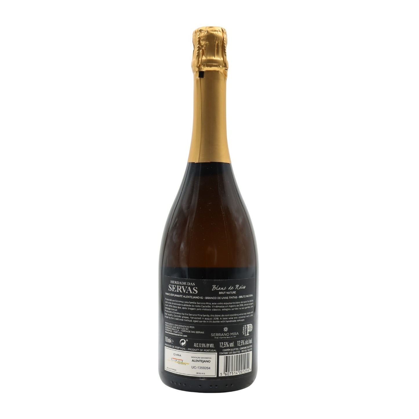 Herdade das Servas Blanc de Noirs Brut Sparkling Wine 2018