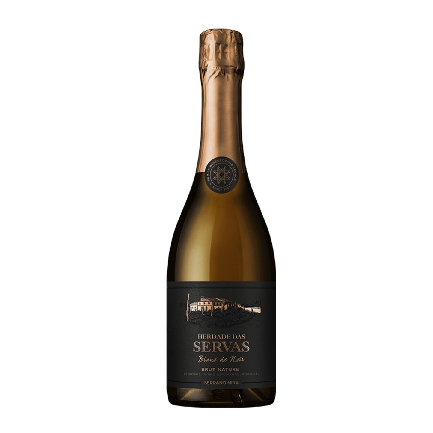 Herdade das Servas Blanc de Noirs Brut Sparkling Wine 2018