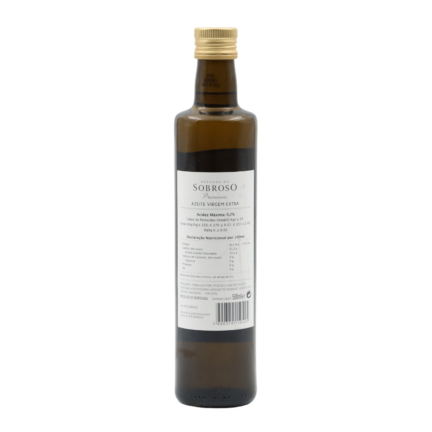 Herdade do Sobroso Azeite Extra Virgem