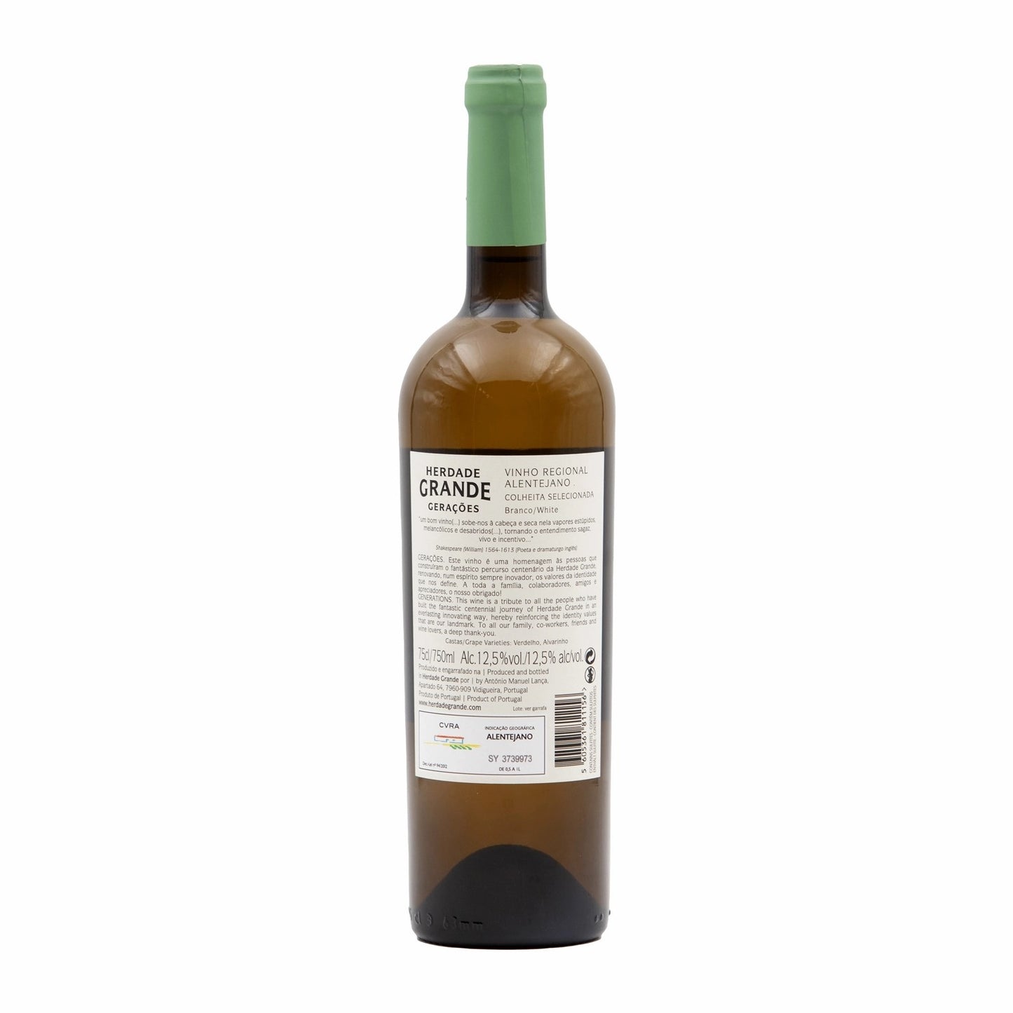 Herdade Grande Gerações Branco 2018