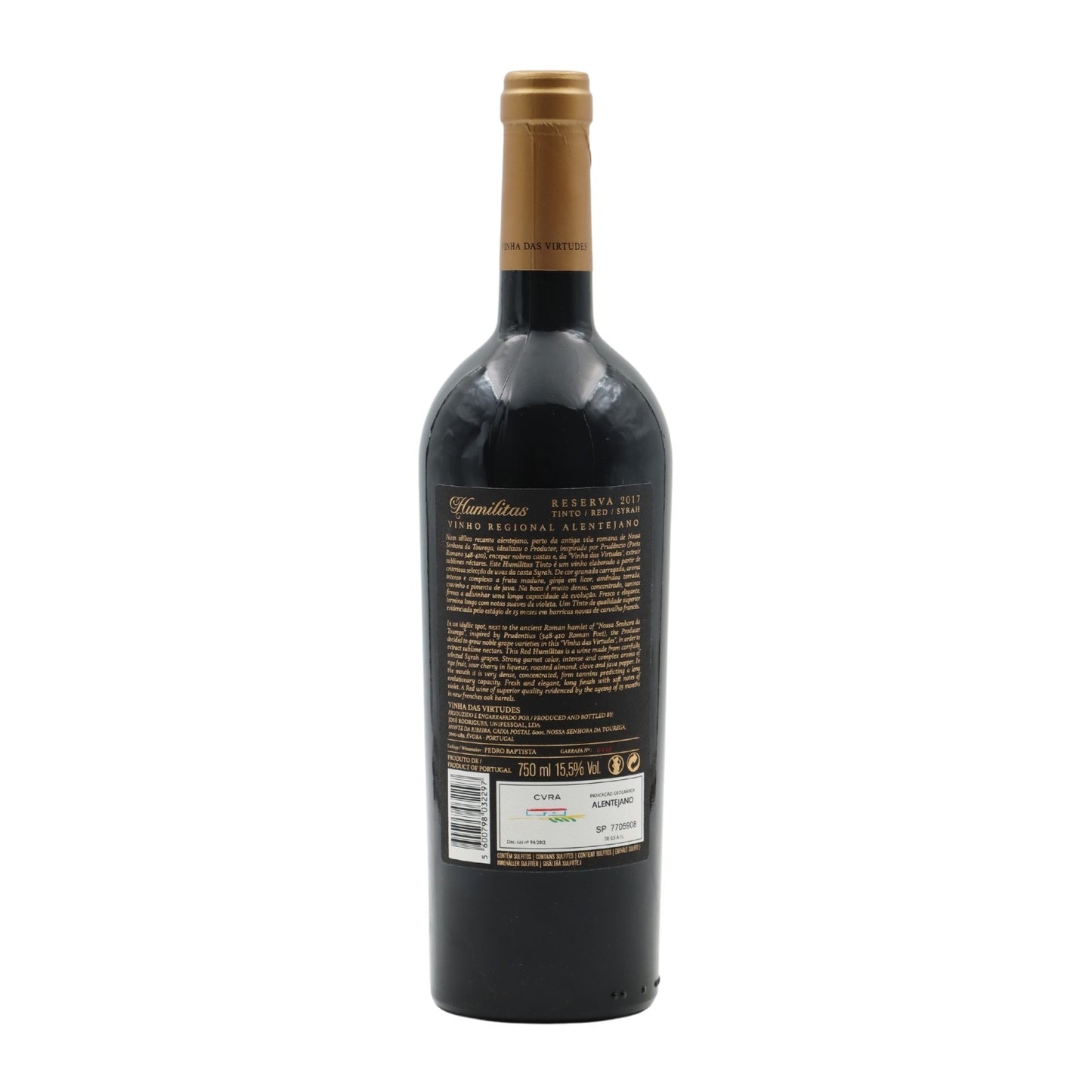 Humilitas Syrah Reserva Red 2017