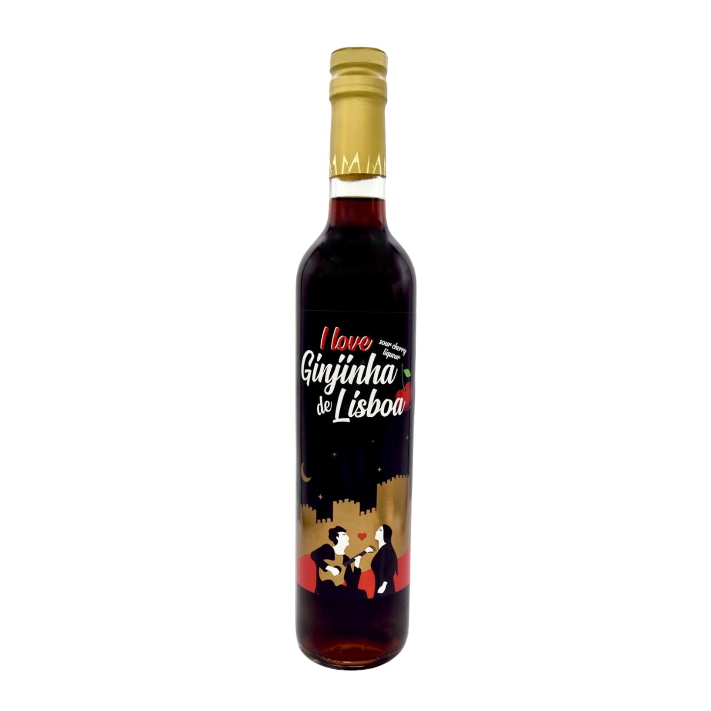 I Love Ginginha de Lisboa Licor de Ginja