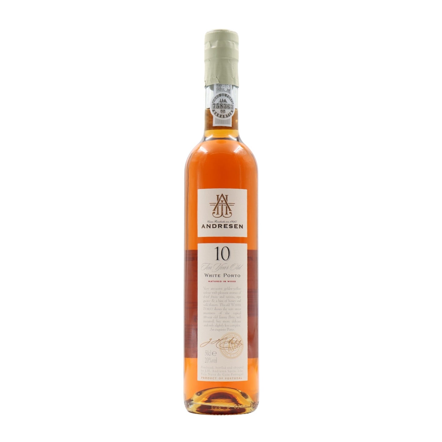 JH Andresen 10 Years White Port