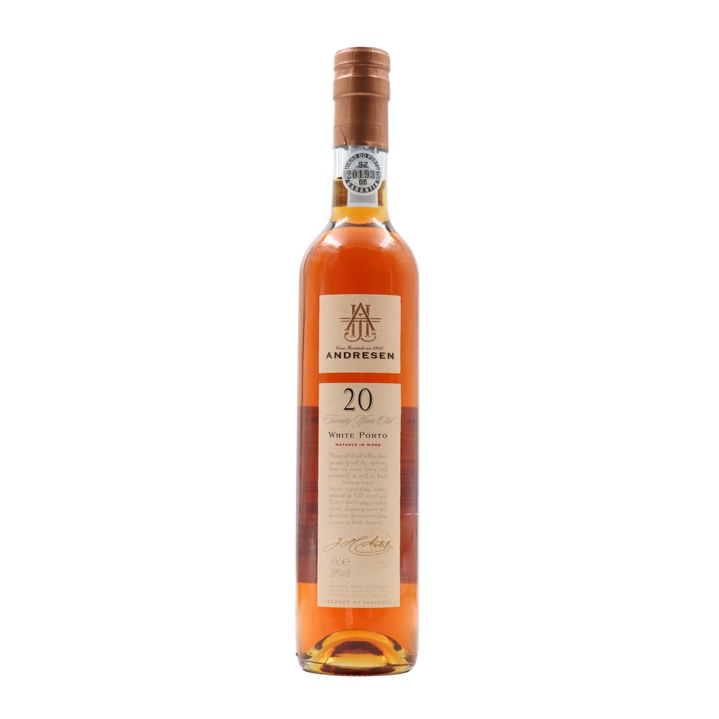 JH Andresen 20 Years White Port