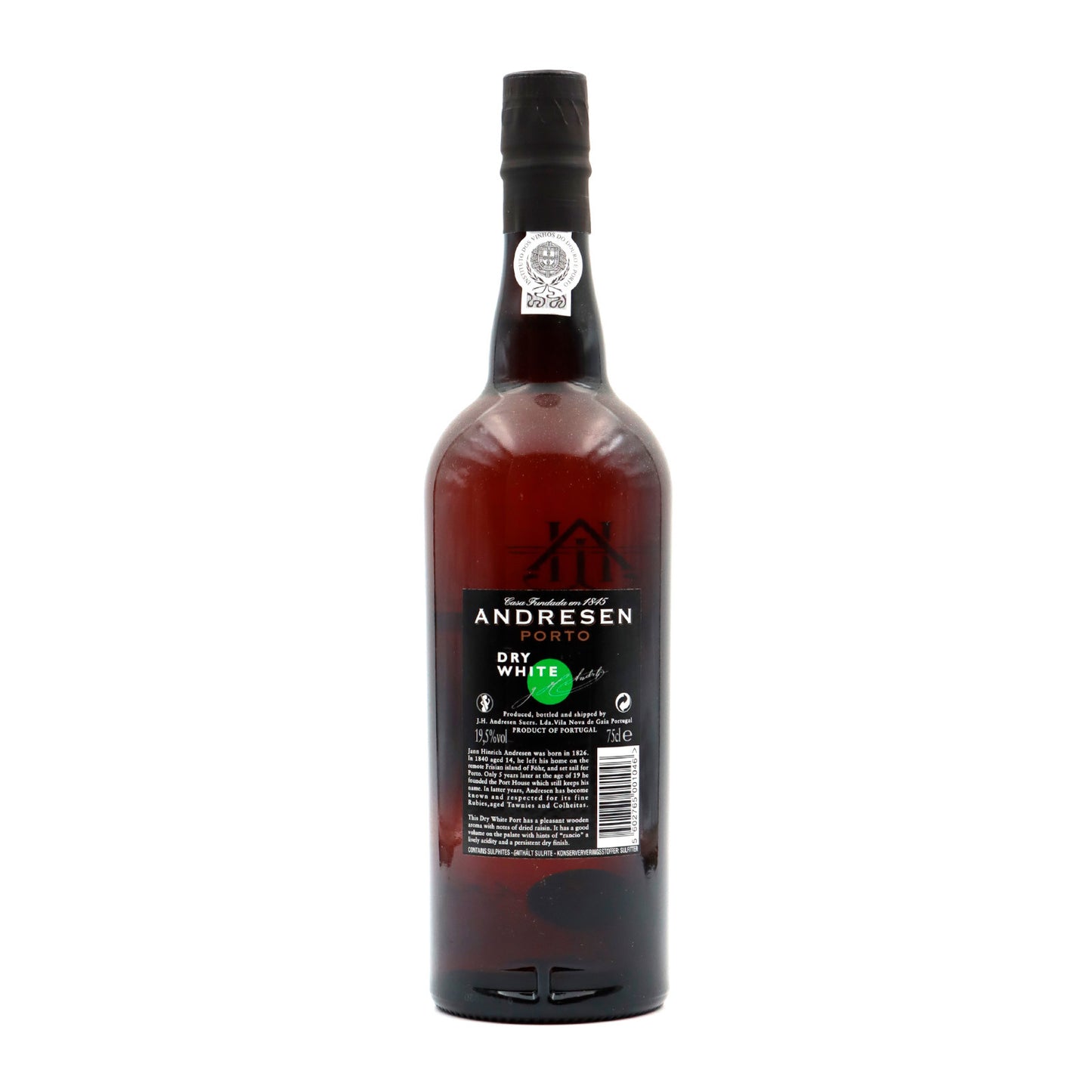 J H Andresen Dry White Porto