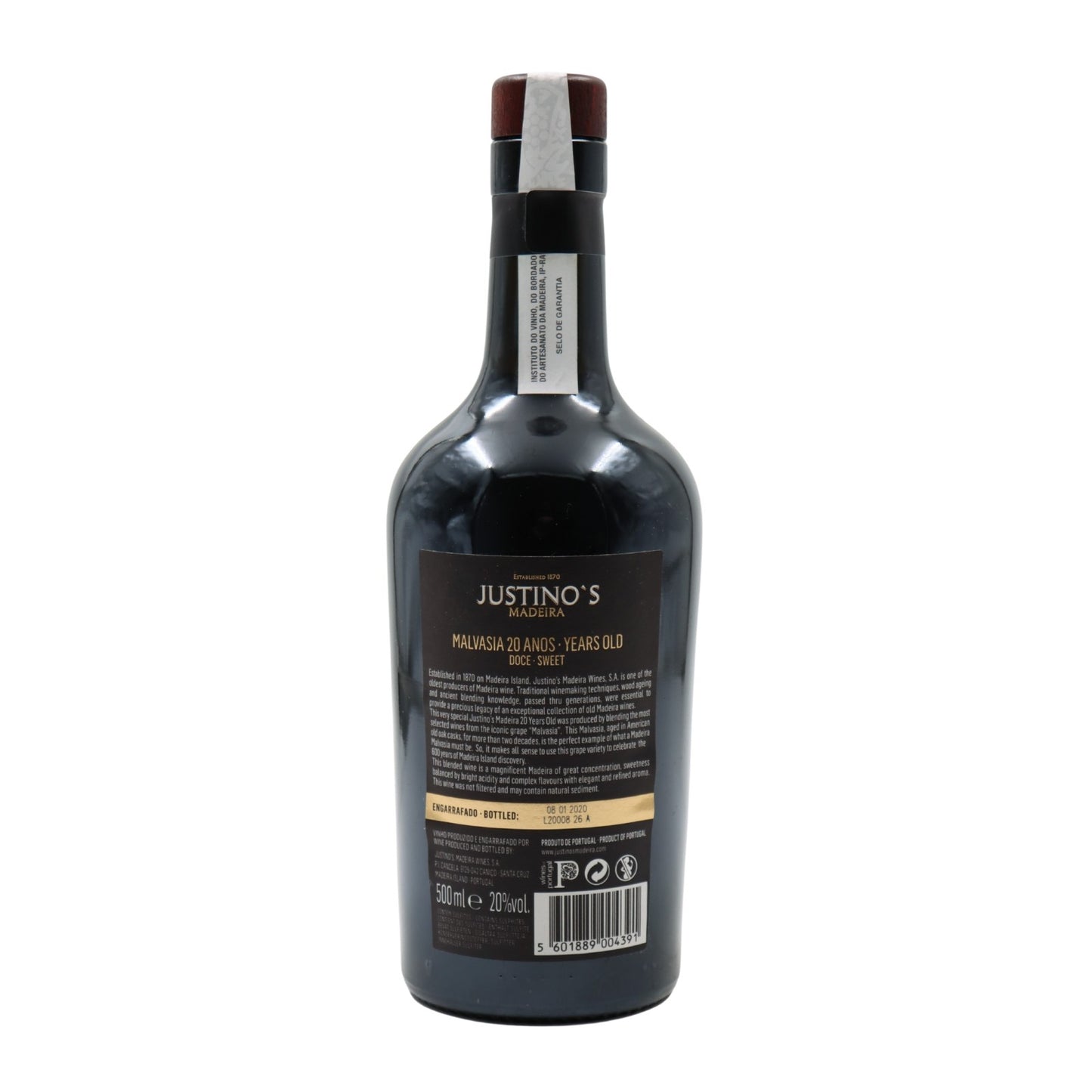 Justinos 20 anos Malvasia Madeira