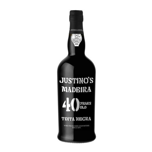 Justinos 40 anos Tinta Negra Madeira