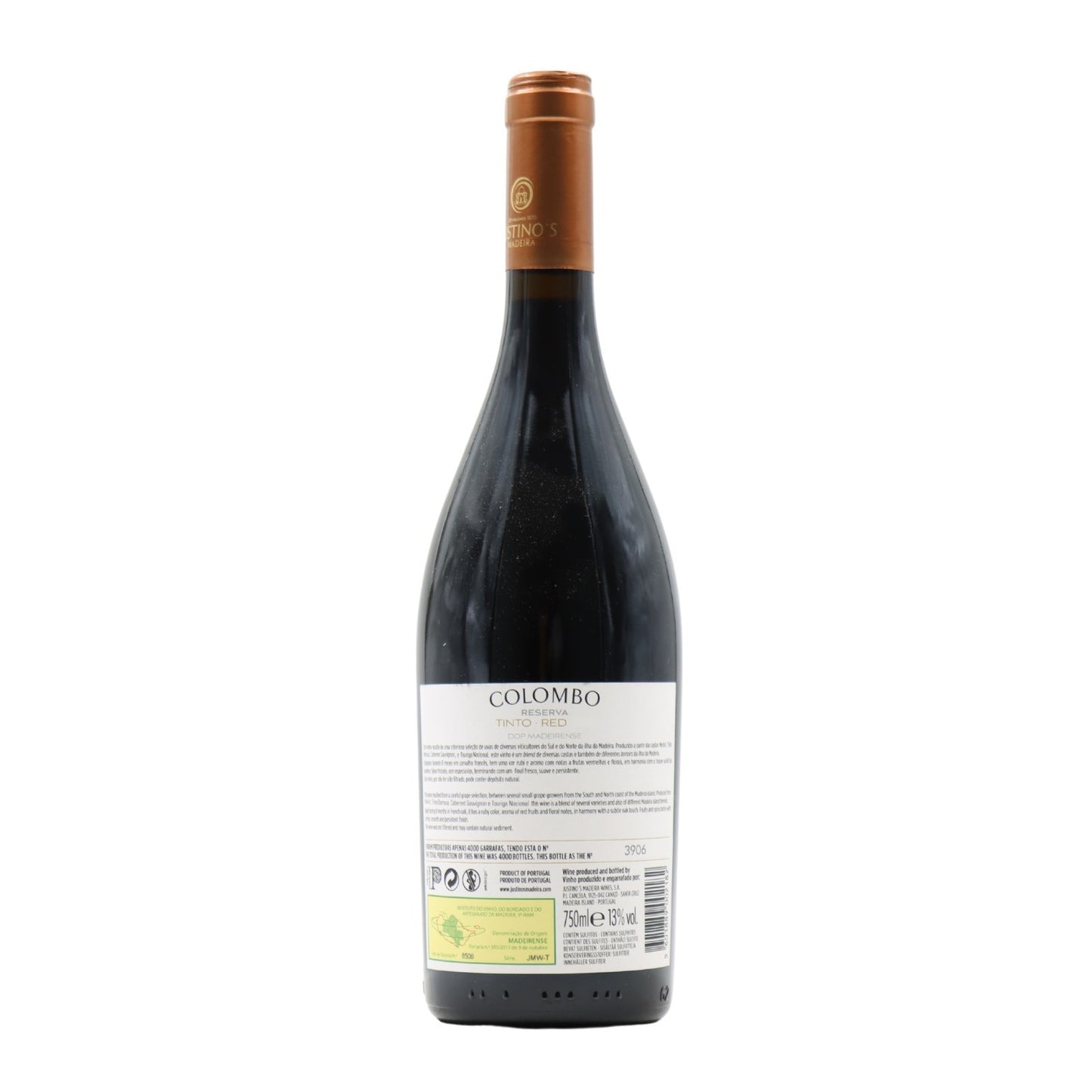 Justinos Colombo Reserva Tinto 2017