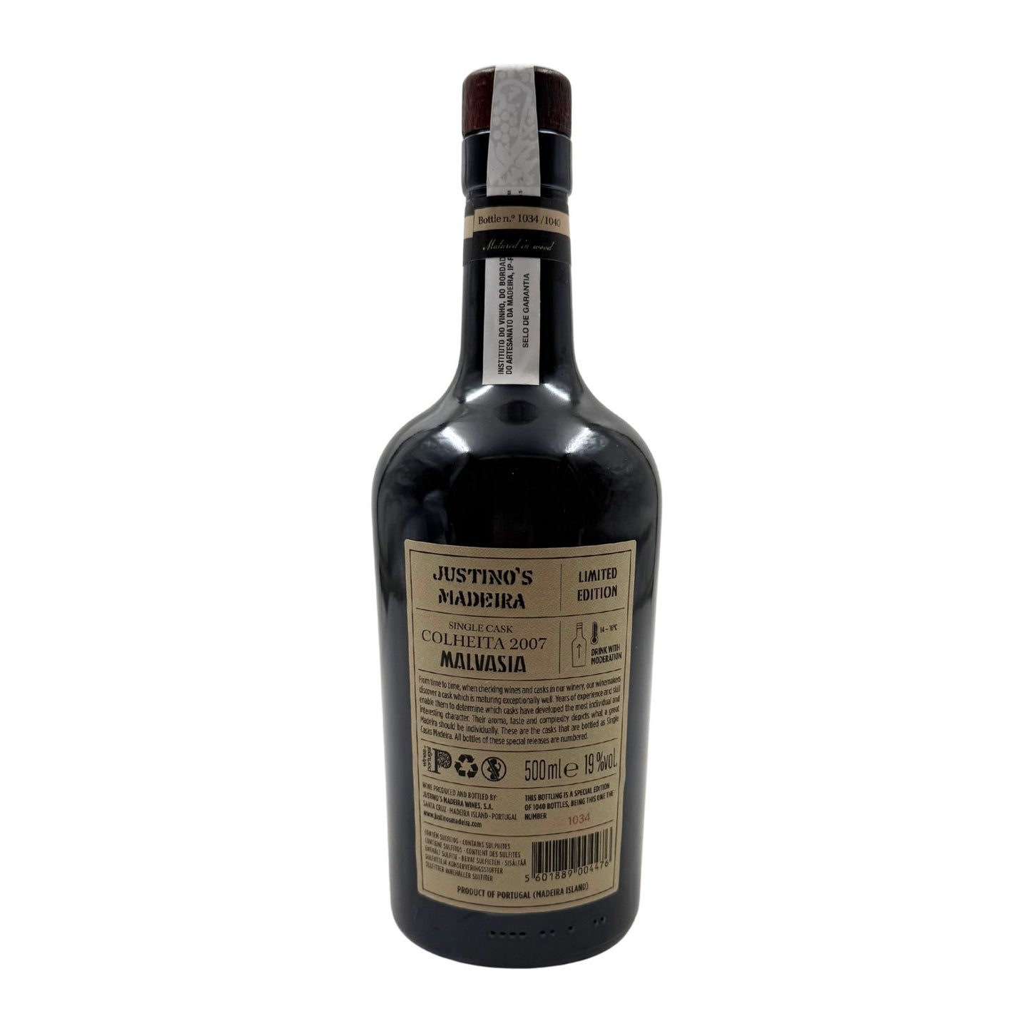 Justinos Single Cask Malmsey 2007