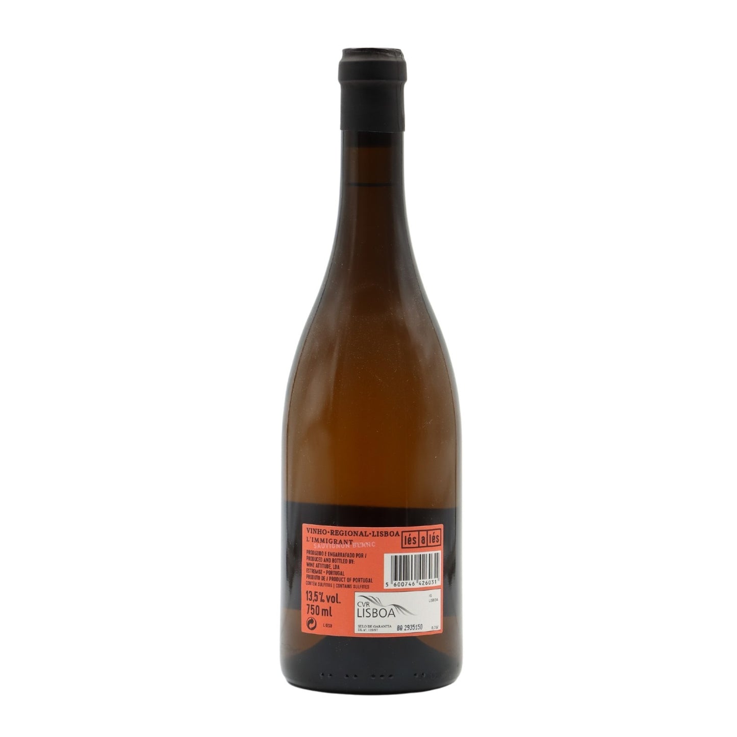 Lés-a-Lés L´Emigrant Sauvignon Blanc Lisboa White 2018