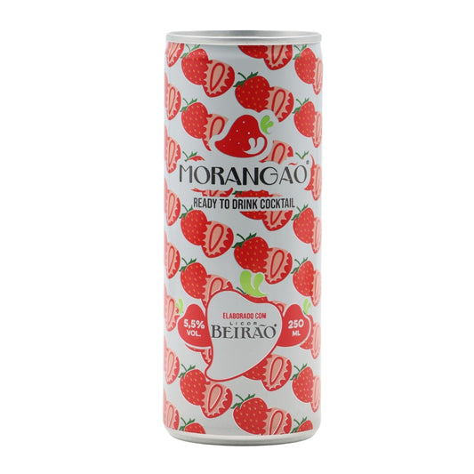 Licor Beirão Morangão in a can