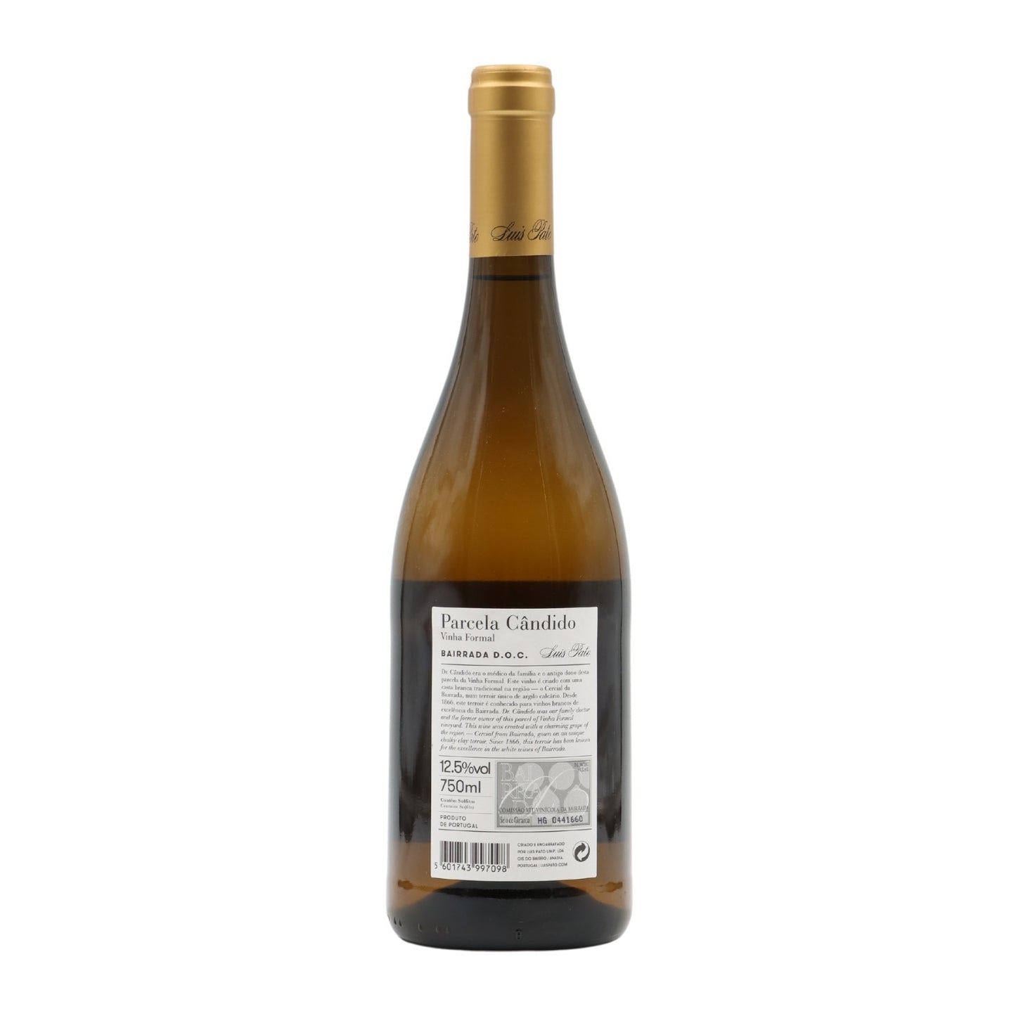 Luis Pato Formal Vineyard Parcel Cândido Cercial White 2020