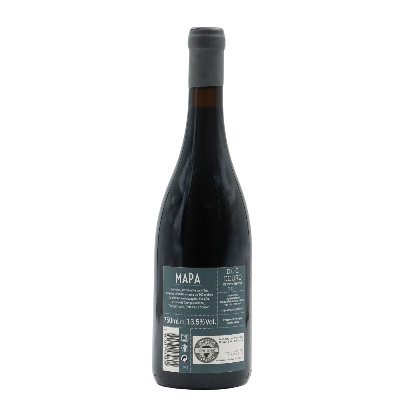 Mapa Special Reserva Red 2016