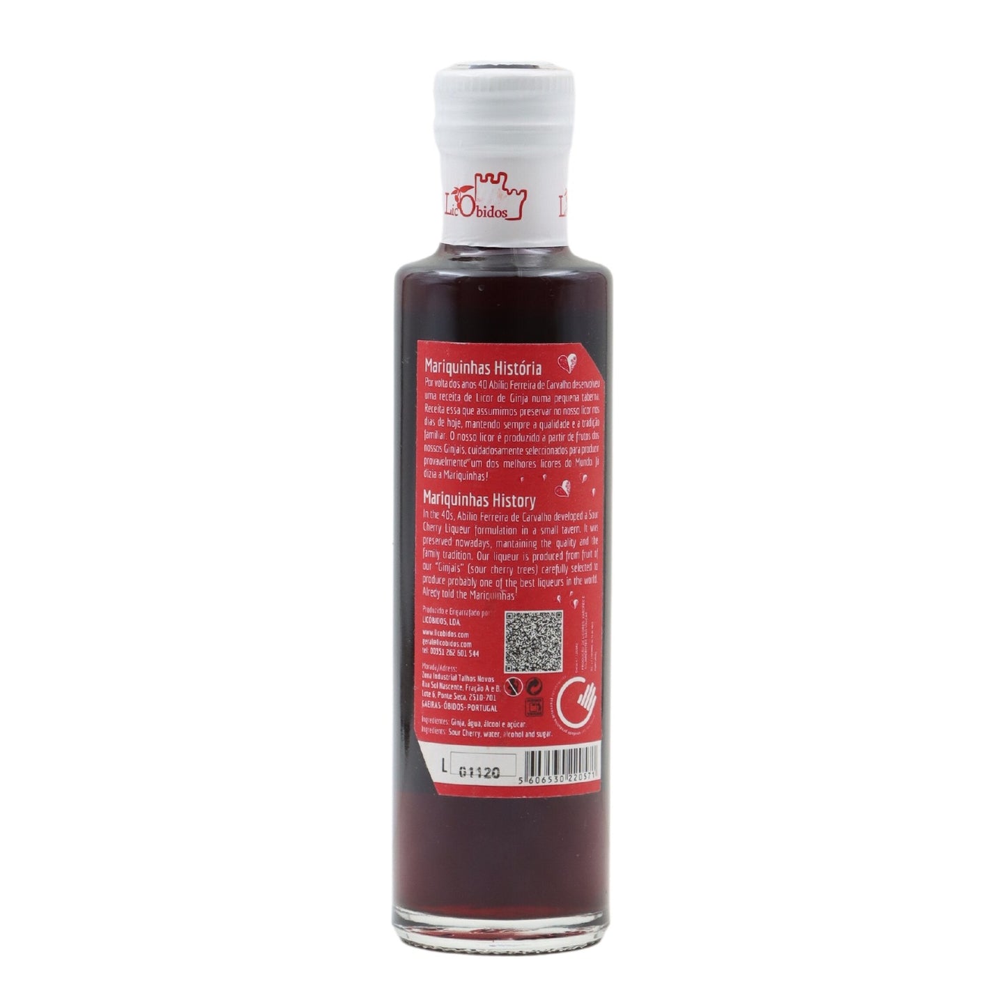 Mariquinhas Ginja (without fruit) 200ml