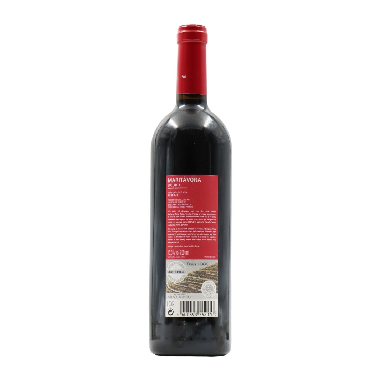 Maritávora Reserve Old Vines Red 2007