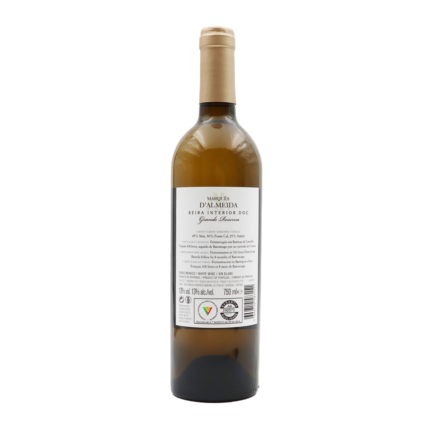 Marquis of Almeida Grand Reserve White 2019