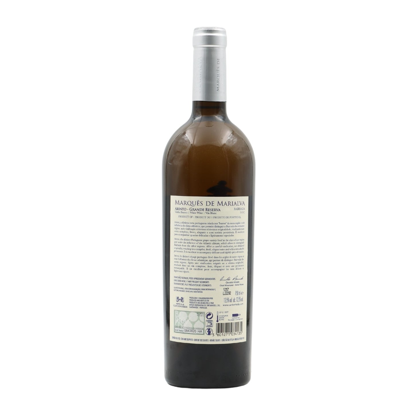 Marquês de Marialva Arinto Grande Reserva Branco 2016